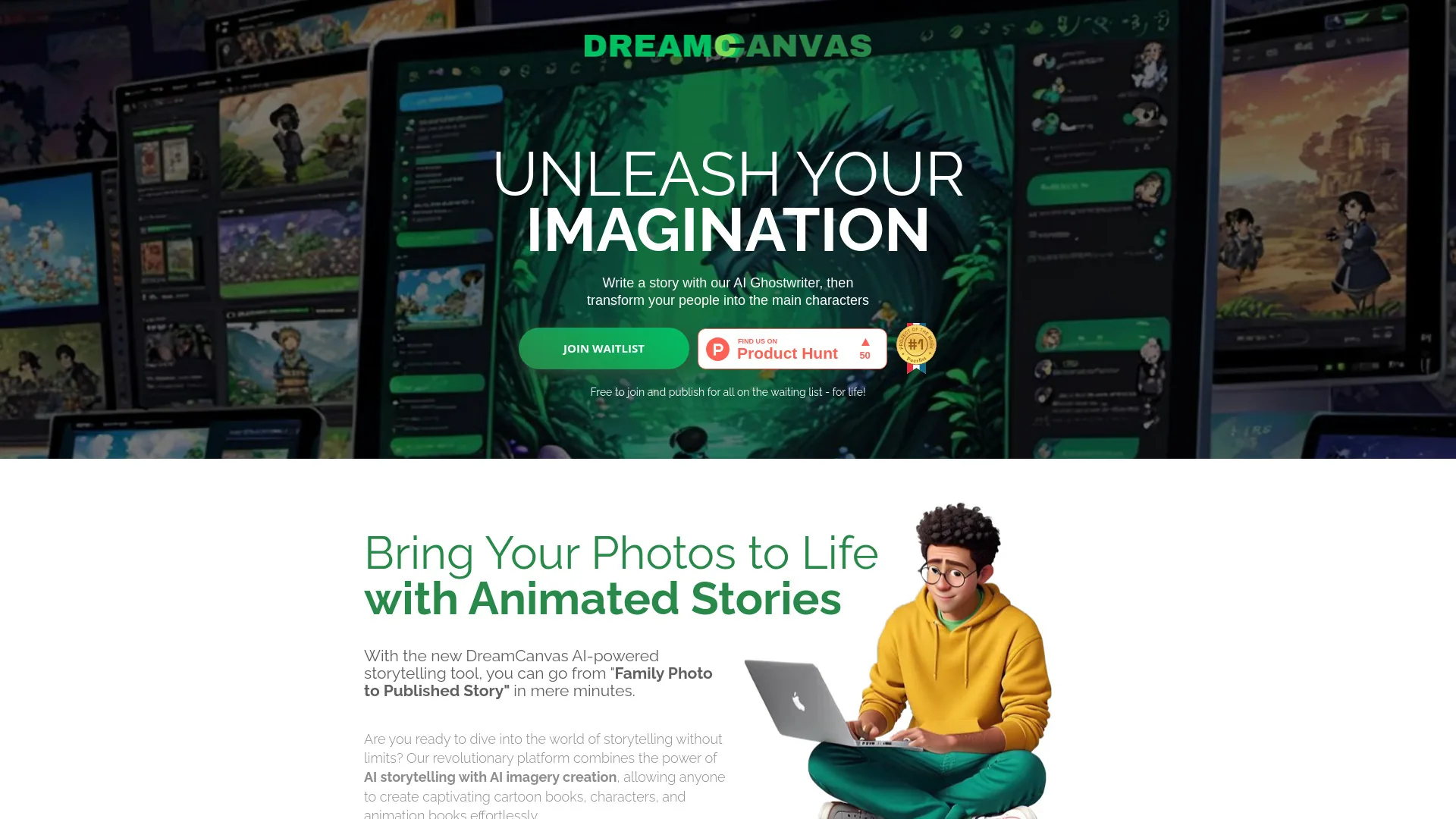 DreamCanvas screenshot