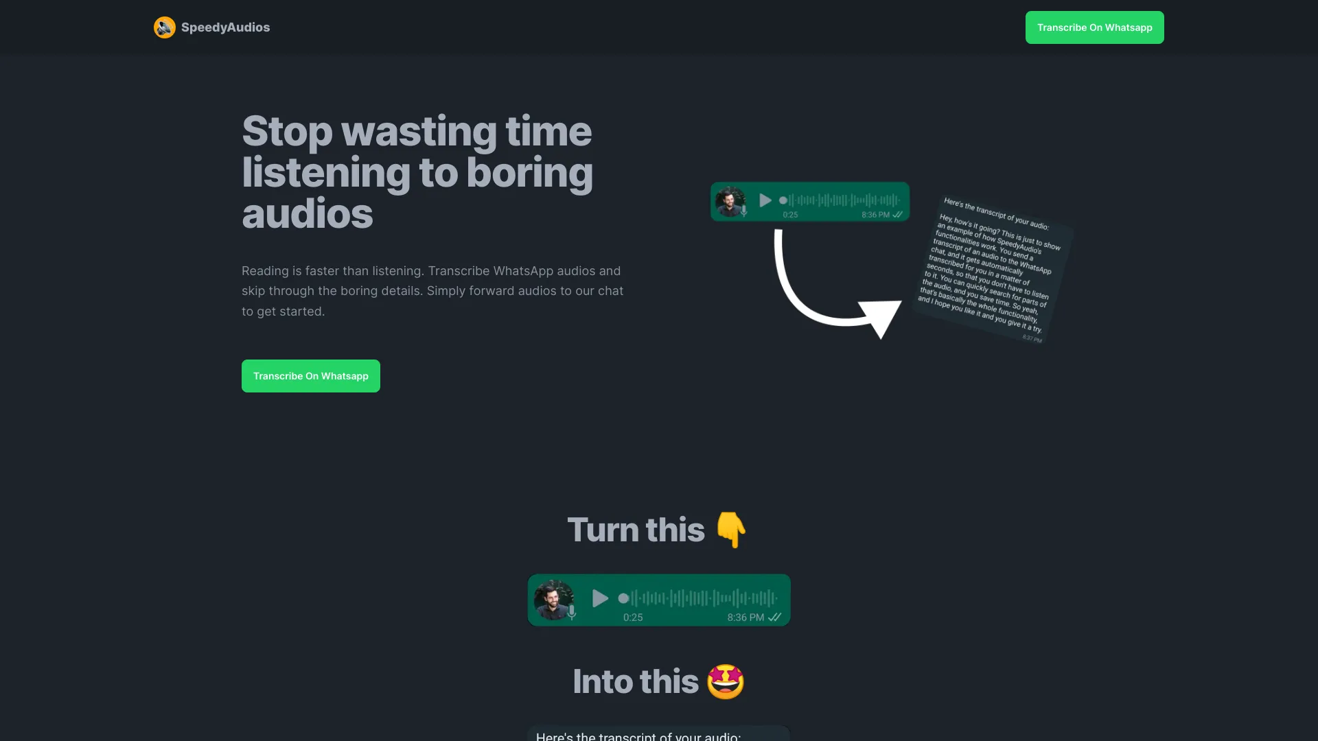 SpeedyAudios screenshot