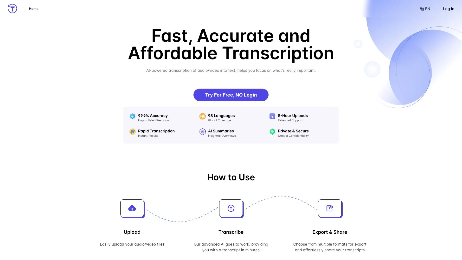 Yescribe.ai screenshot