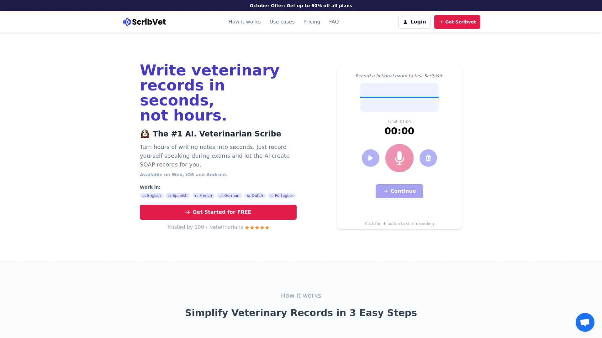 Scribvet screenshot