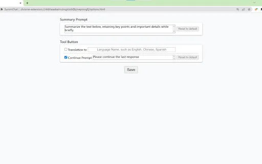SummChat screenshot