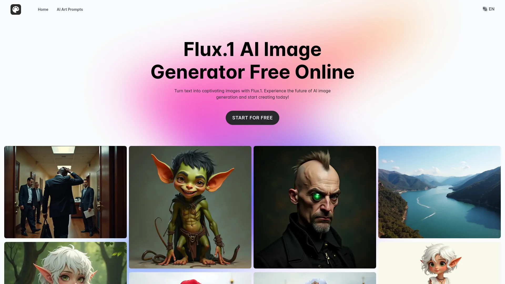 FluxAI.art screenshot