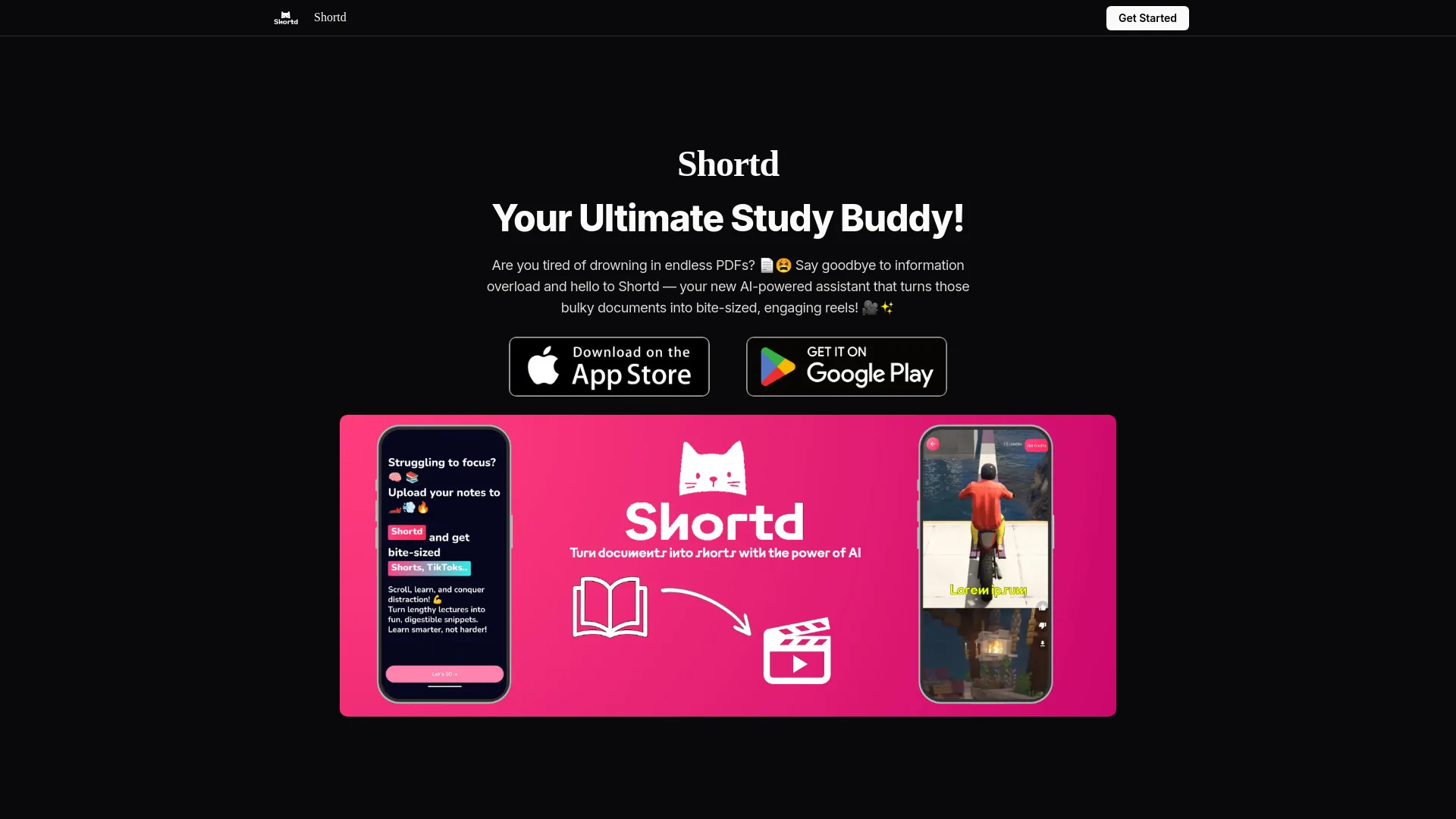 Shortd screenshot