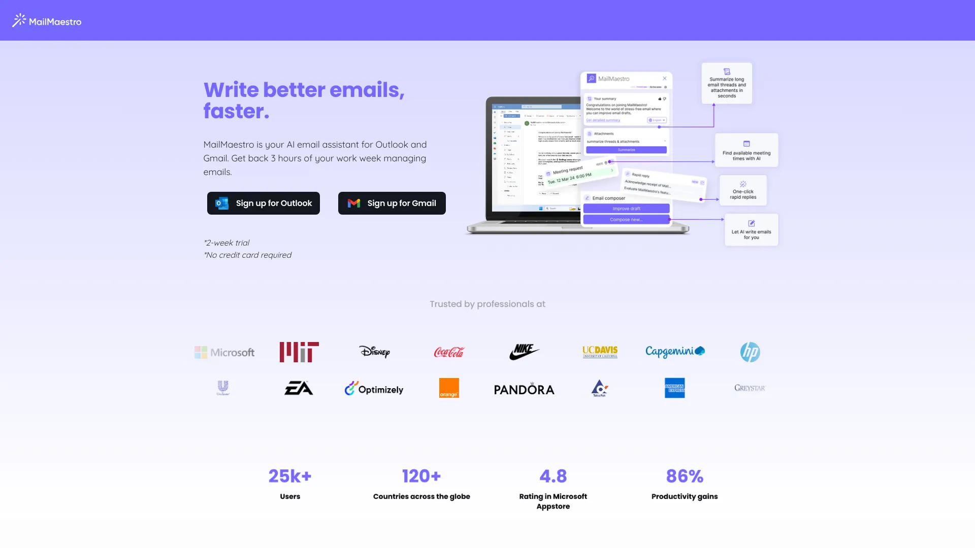 MailMaestro screenshot