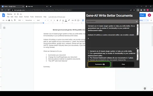 GeneAI screenshot