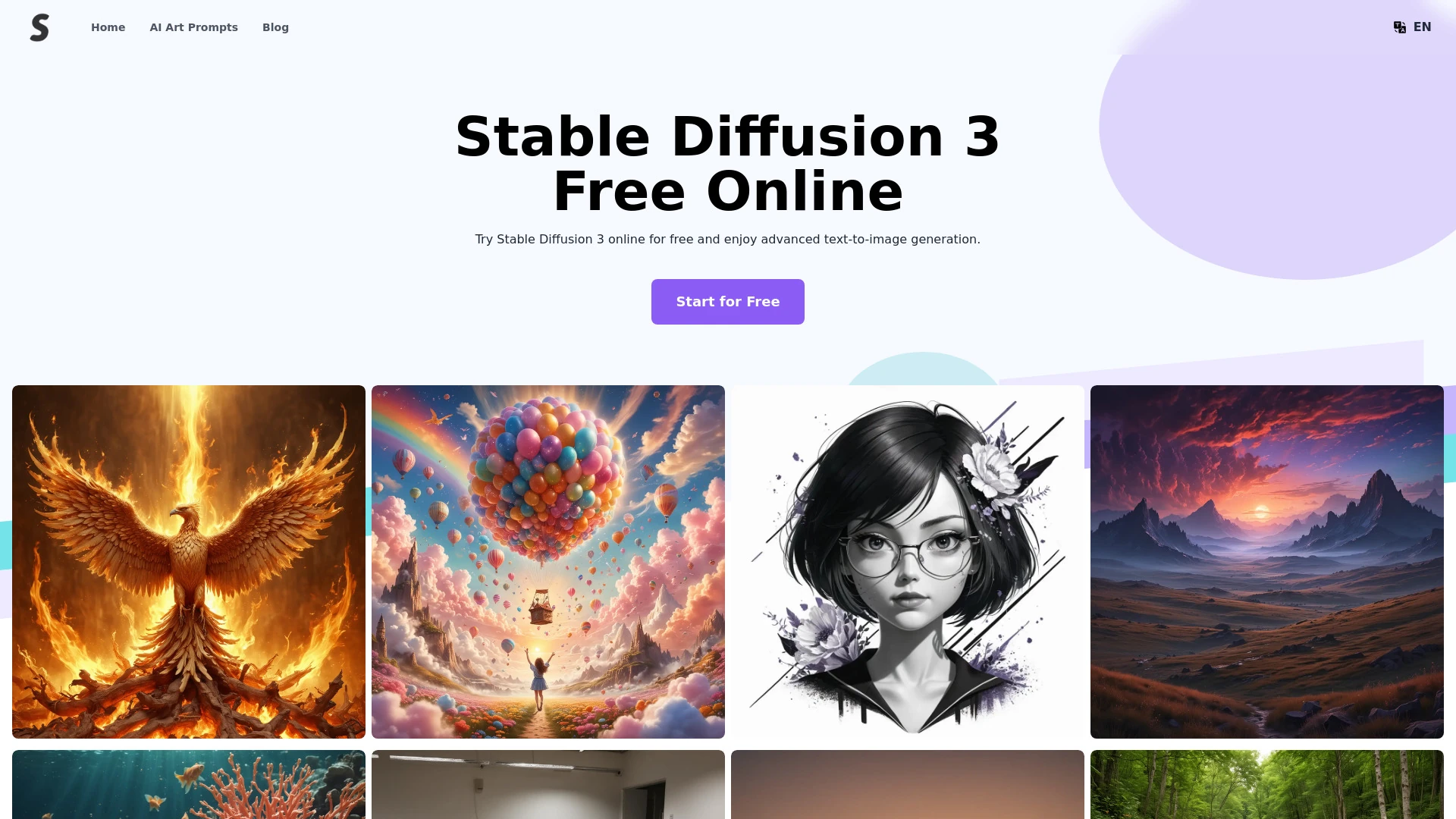 Stable Diffusion 3 screenshot