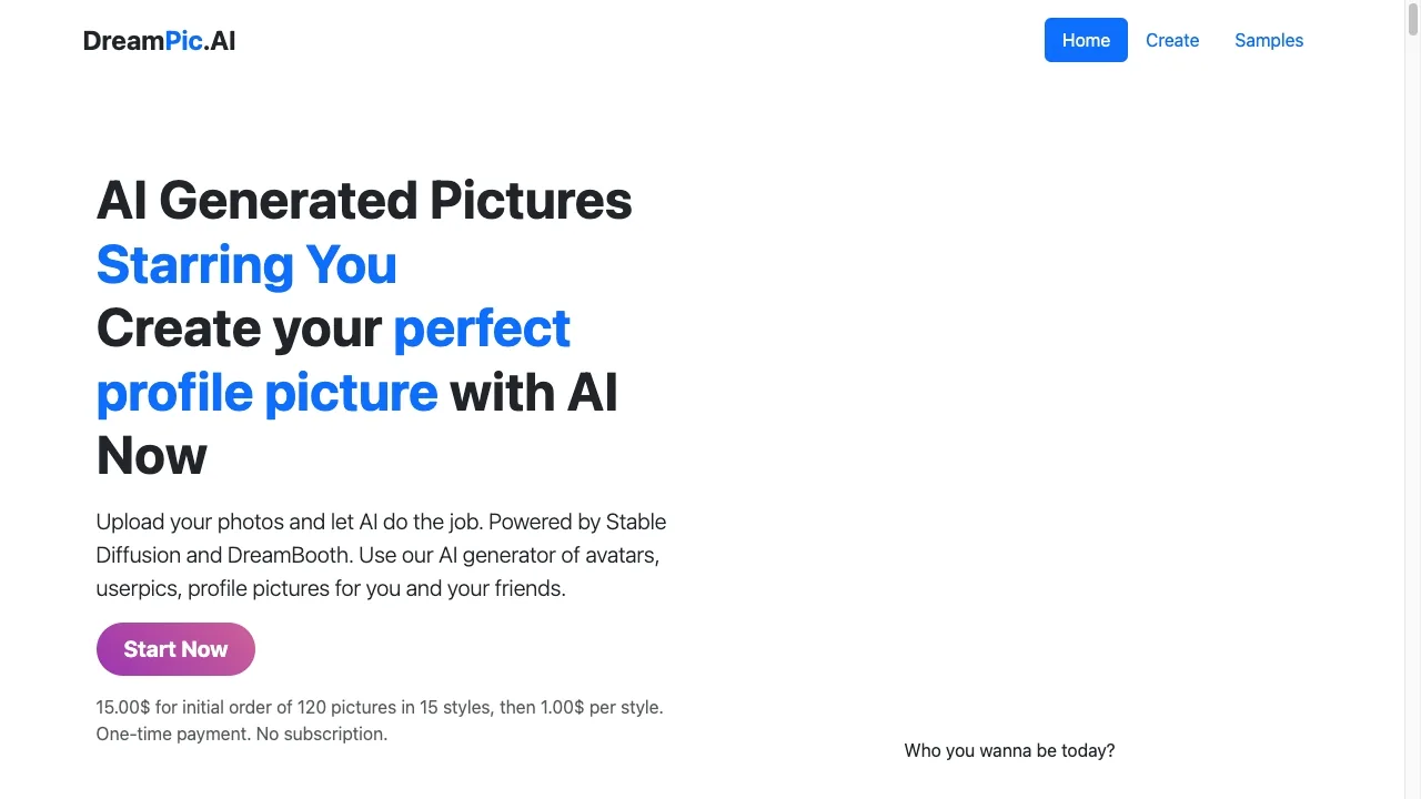 DreamPic.AI screenshot
