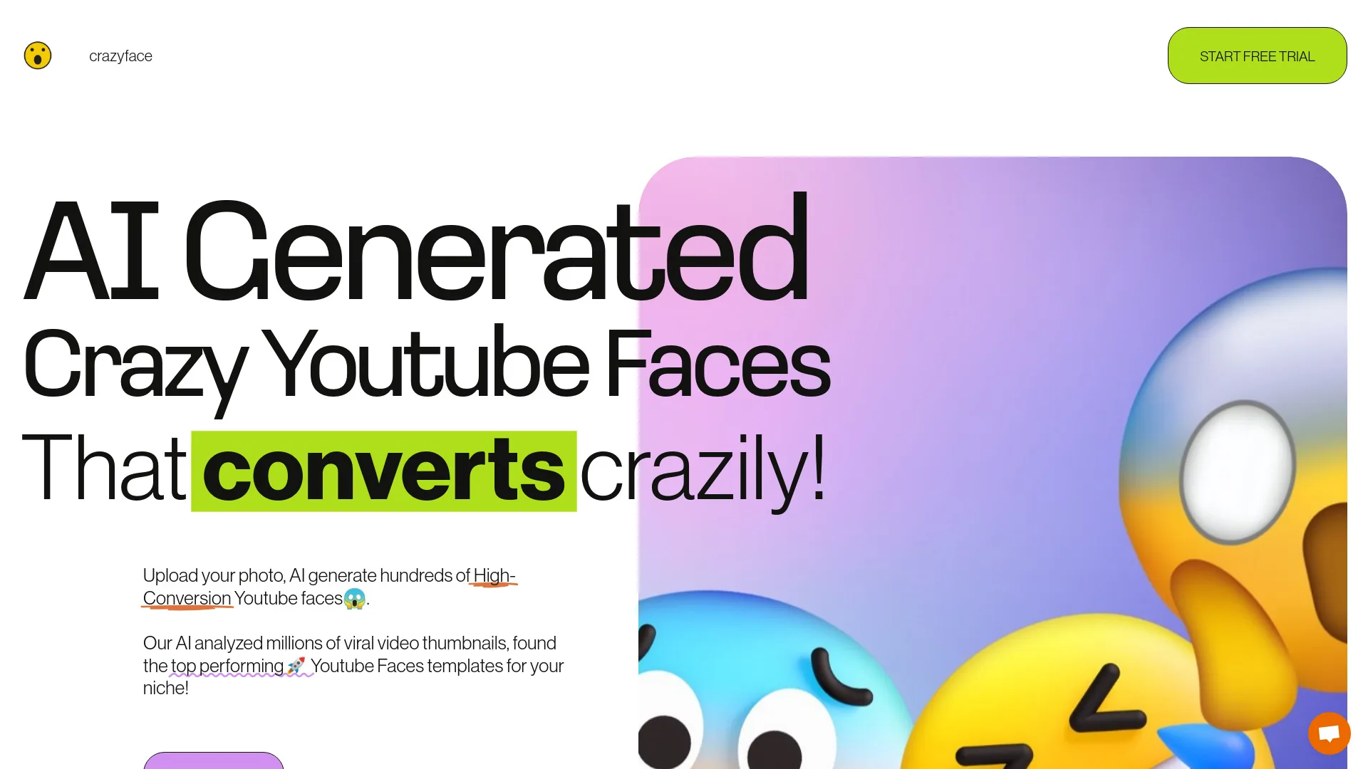 CrazyFace screenshot