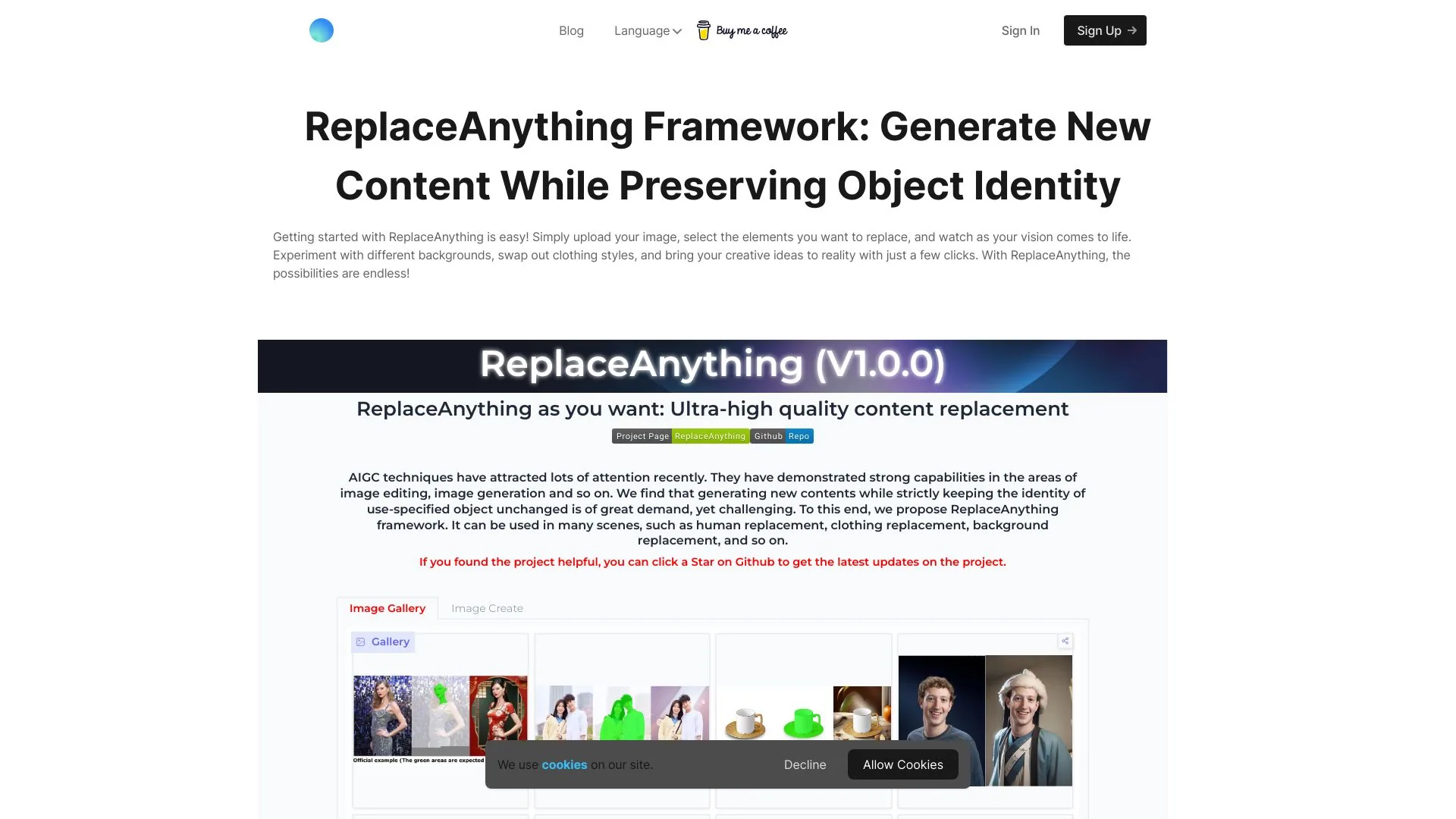 ReplaceAnything screenshot