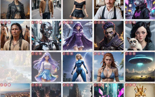AI Art Gallery screenshot