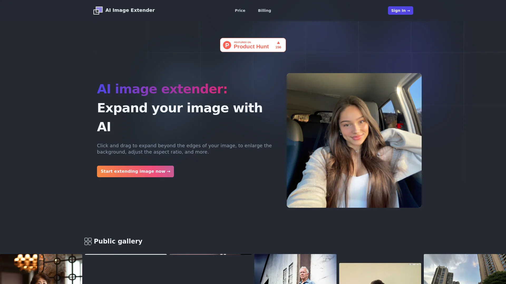 AI Image Extender screenshot