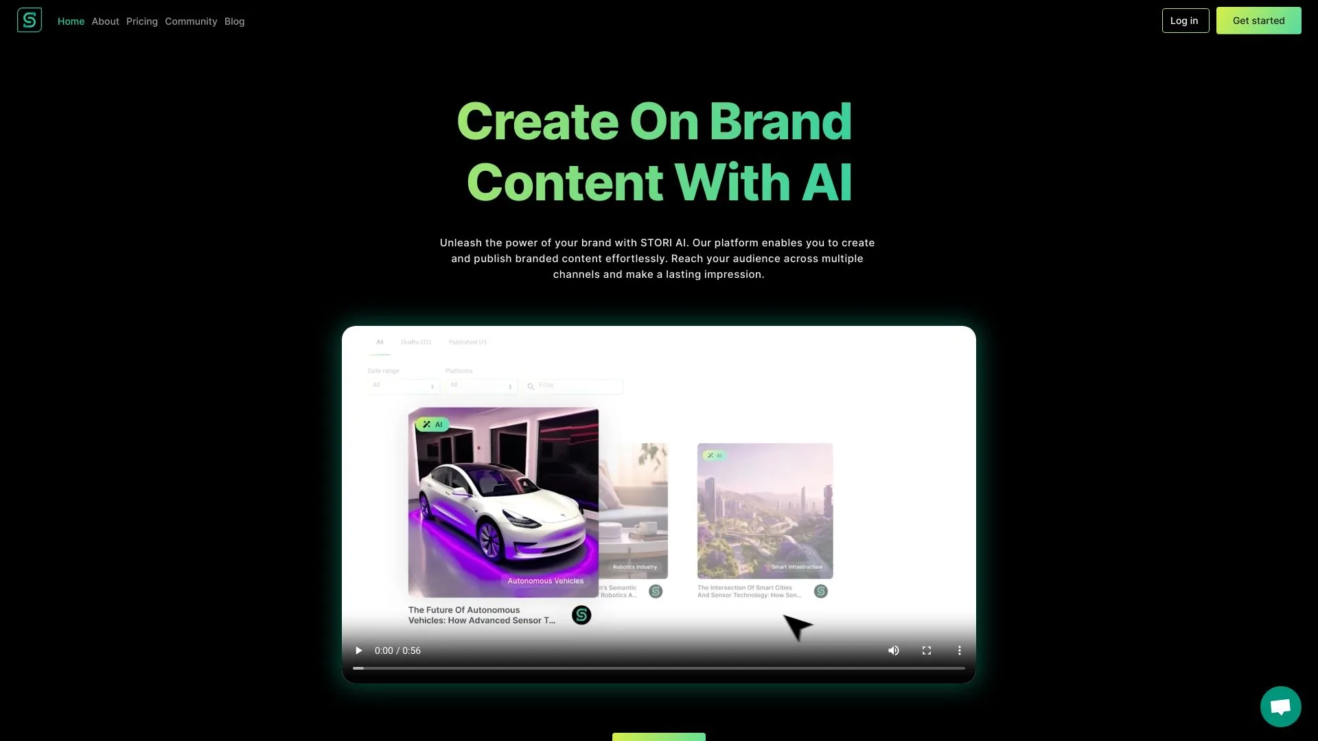STORI AI screenshot