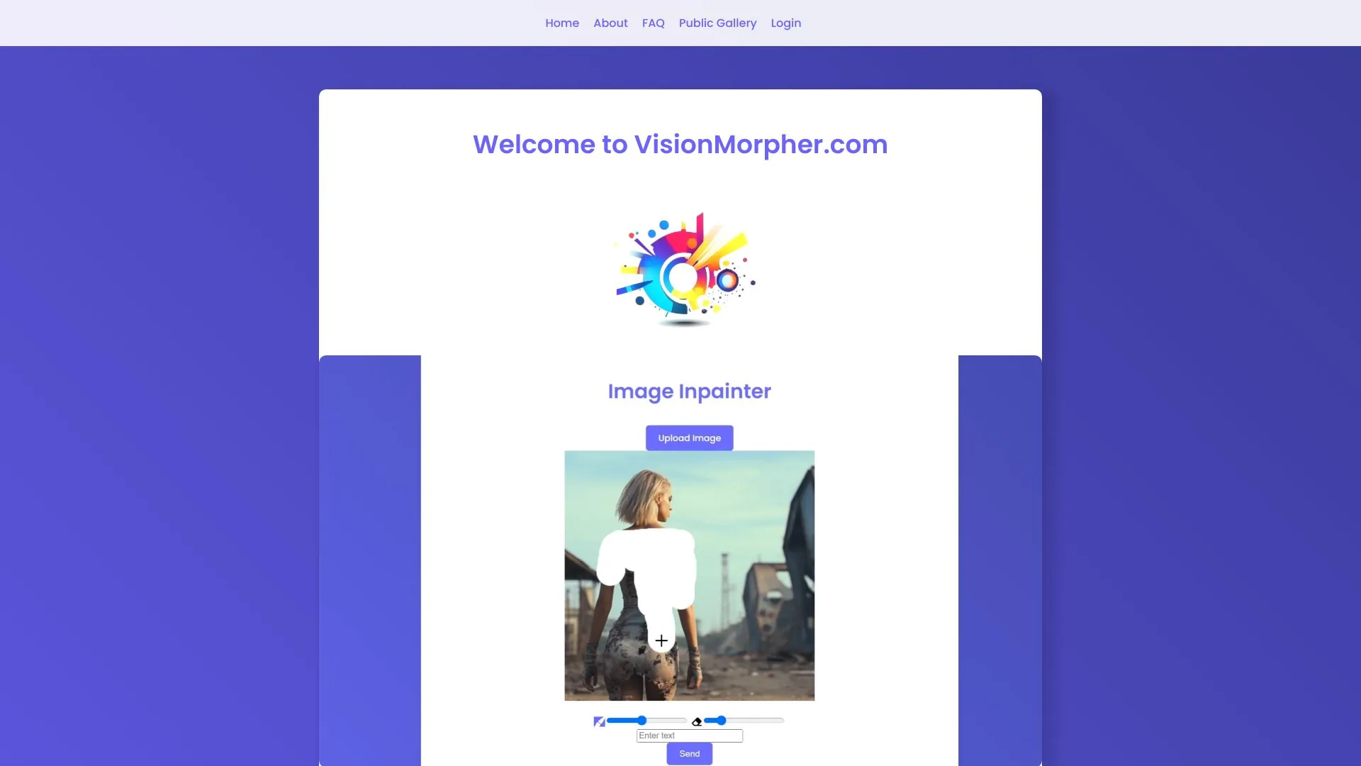 VisionMorpher screenshot
