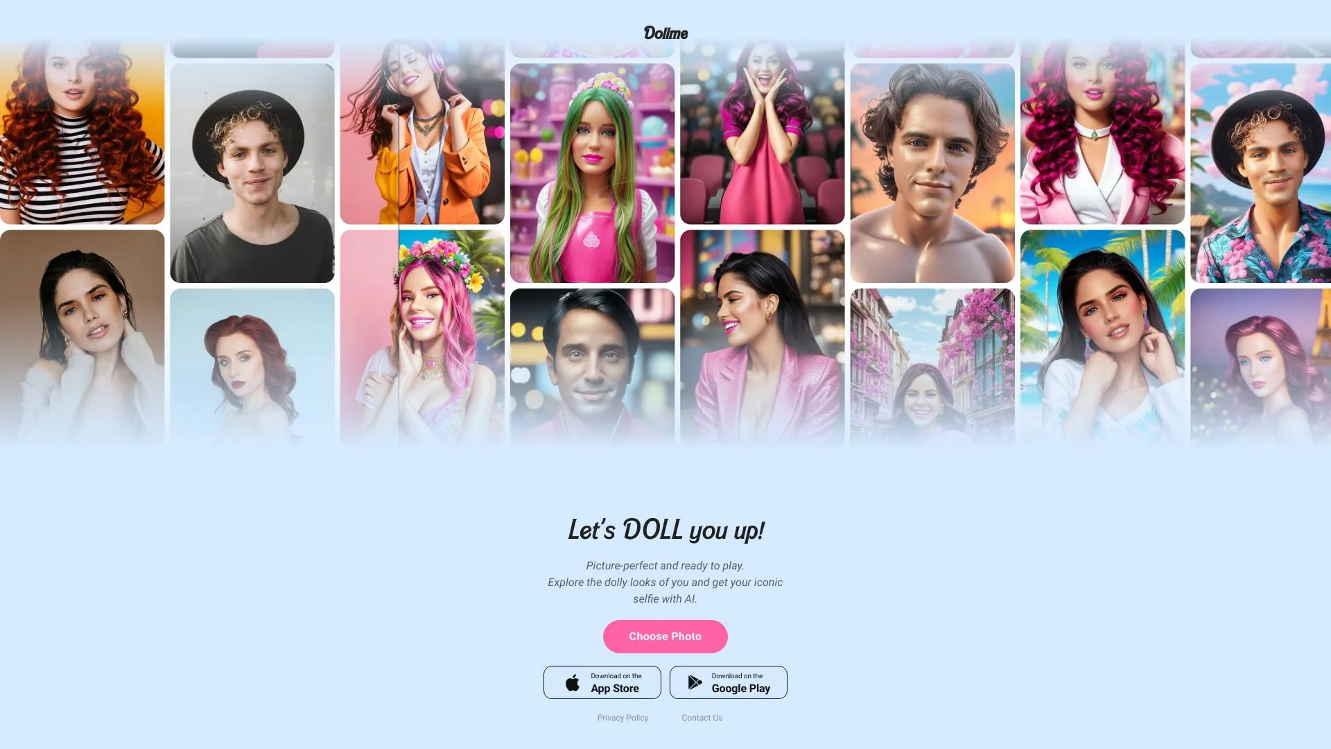 Dollme.app screenshot