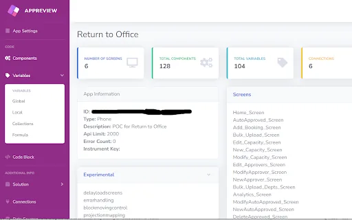 AppReview screenshot