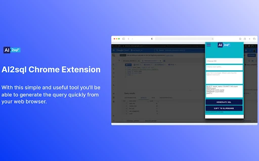AI2sql screenshot