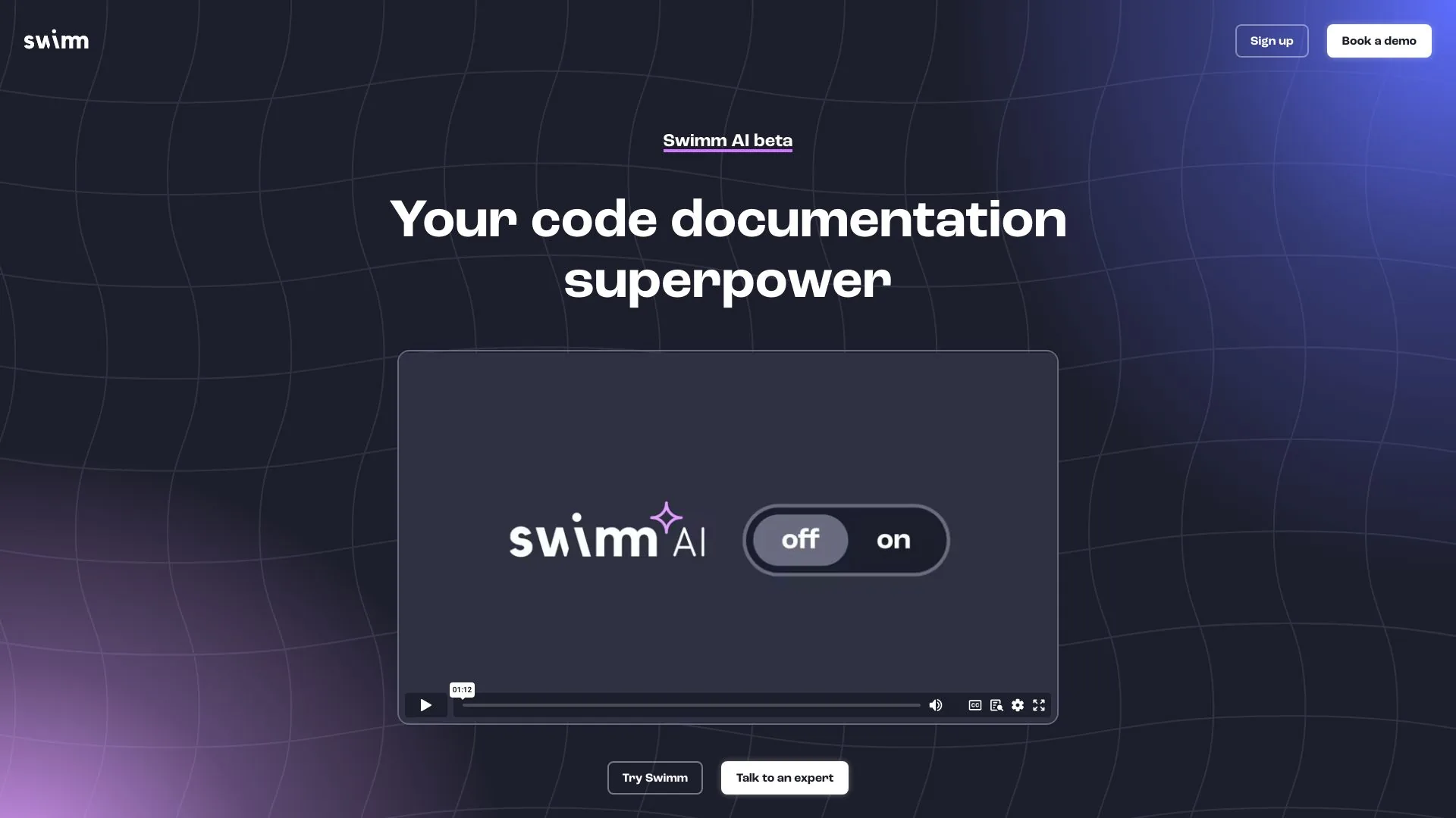 Swimm screenshot