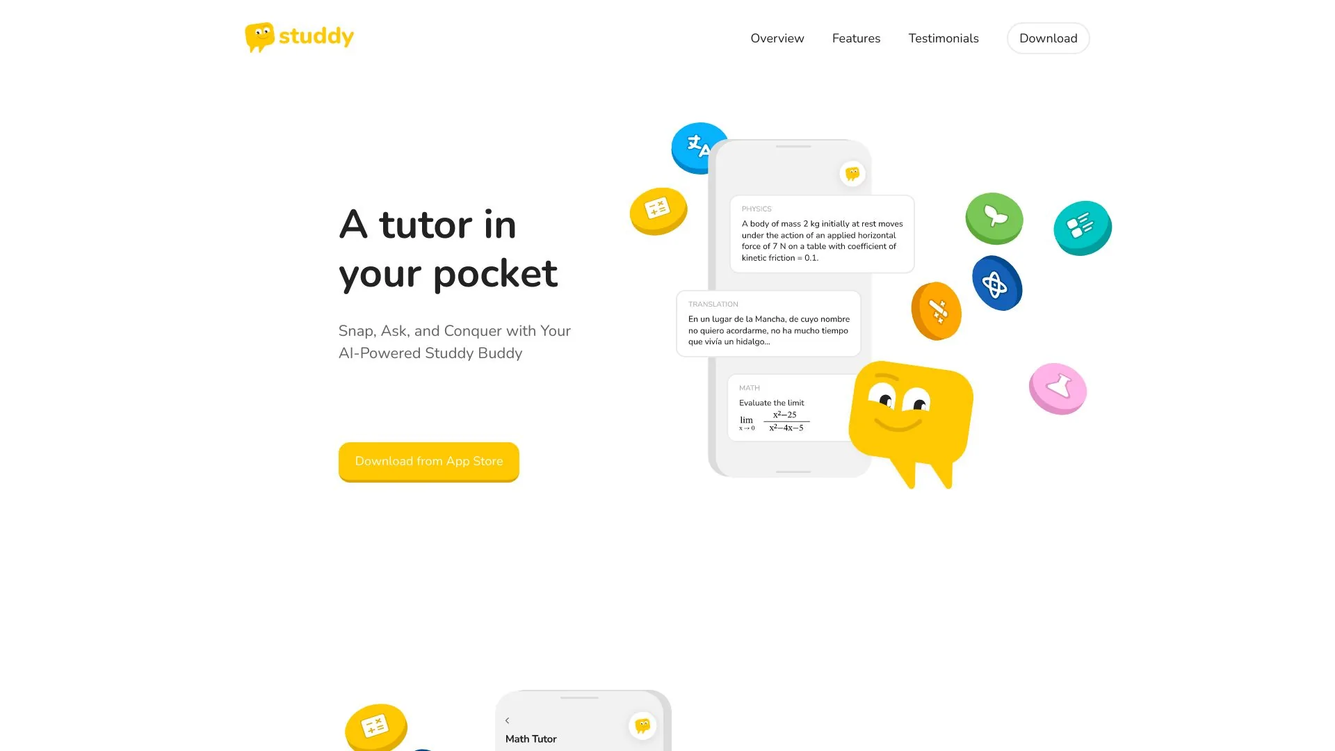 Studdy AI screenshot