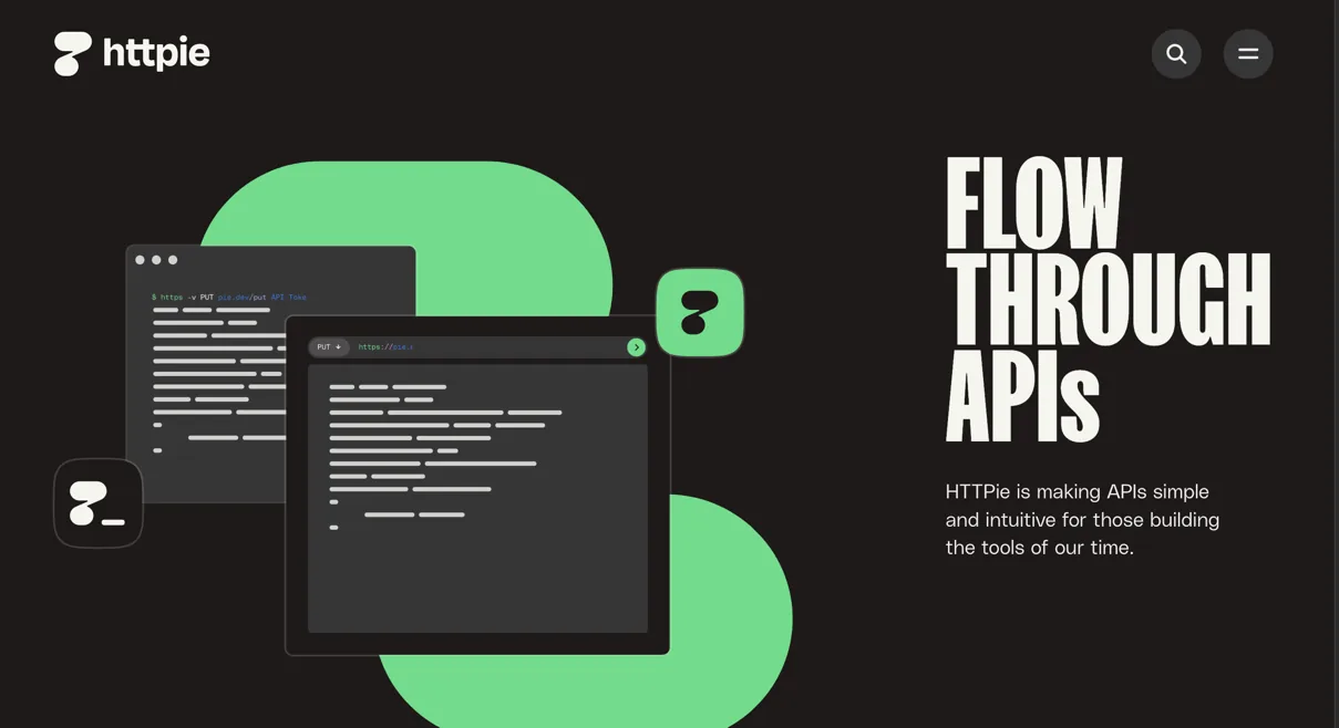 HTTPie screenshot