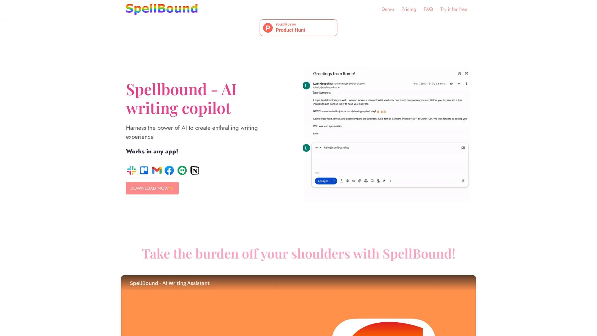 SpellBound screenshot