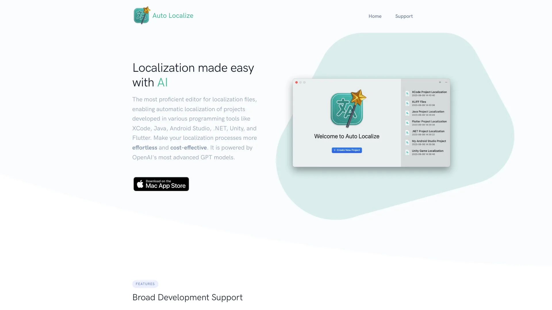 Auto Localize screenshot