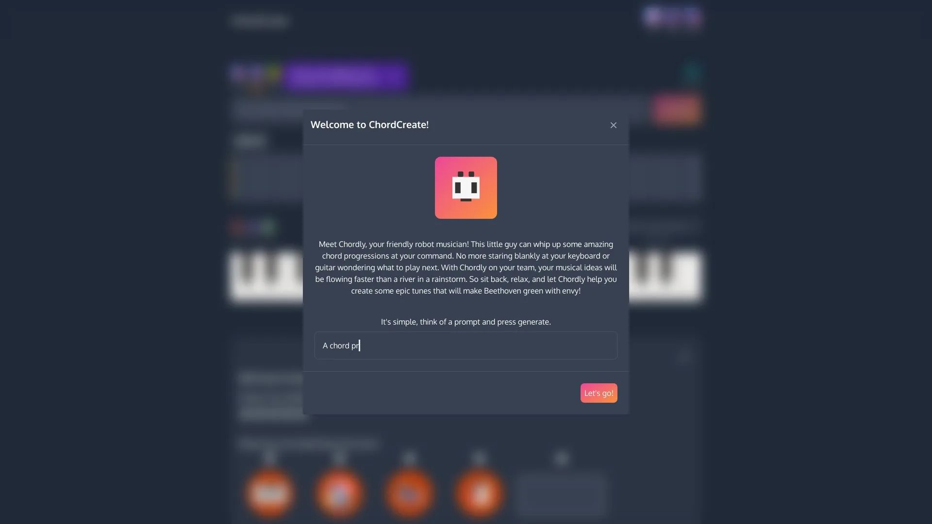 ChordCreate screenshot