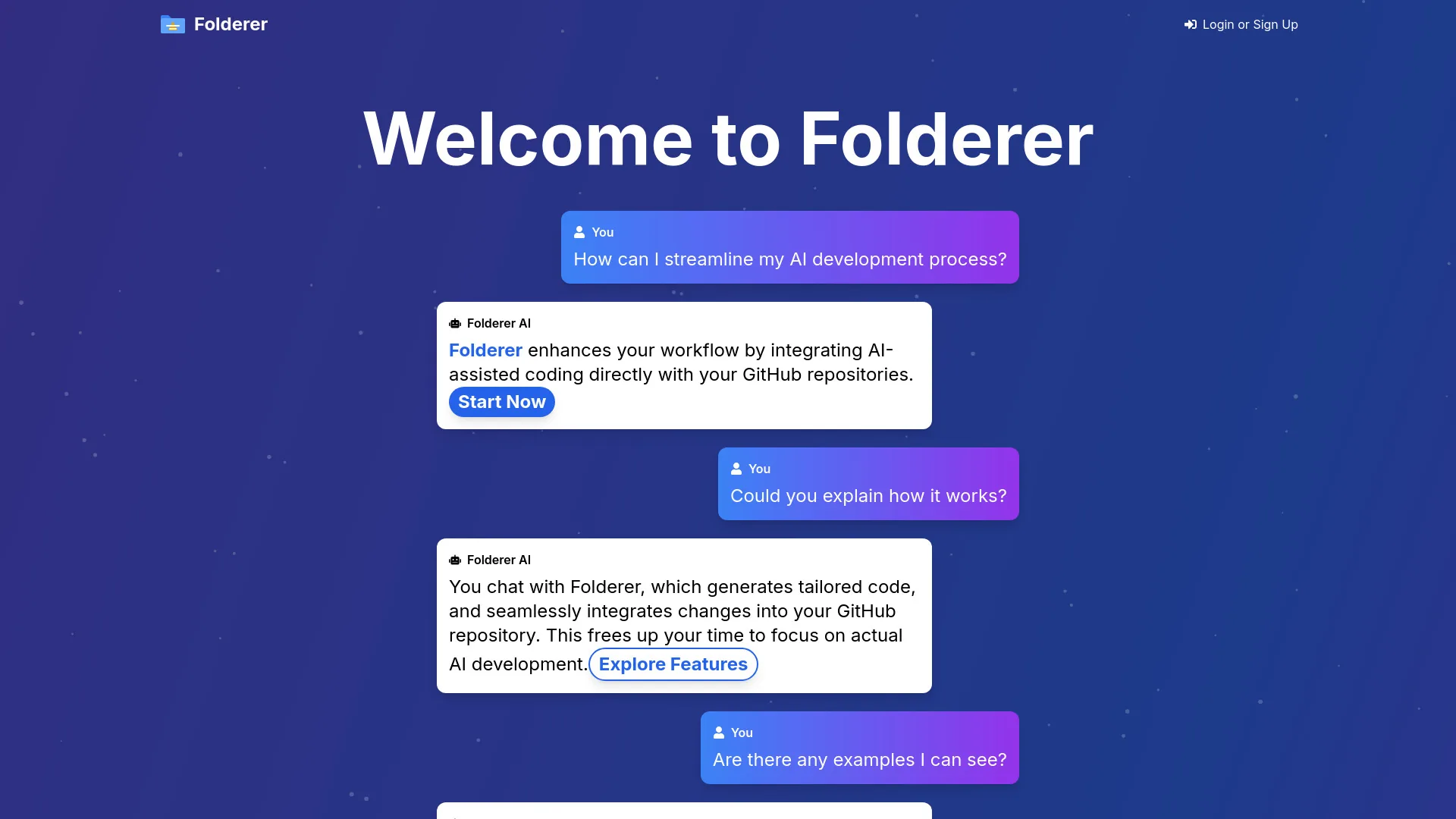 Folderer screenshot