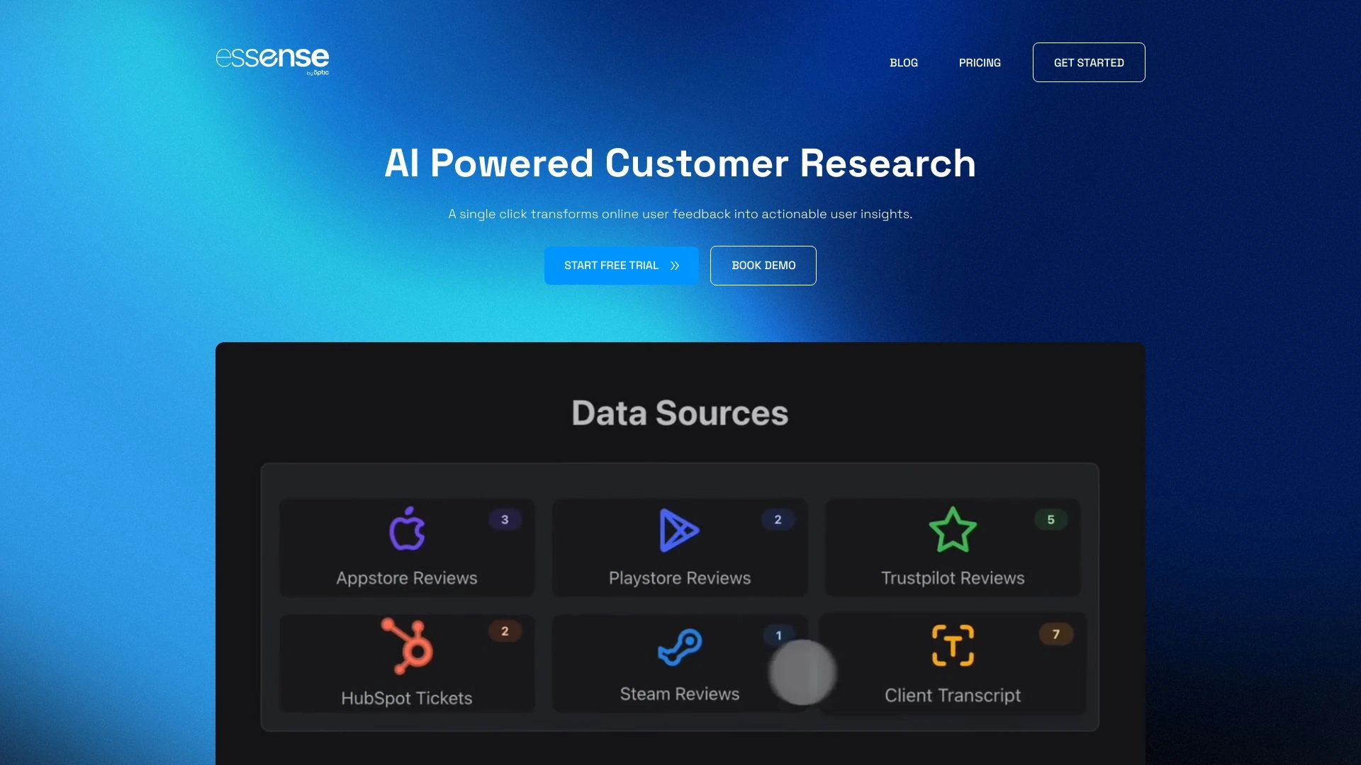 Essense screenshot