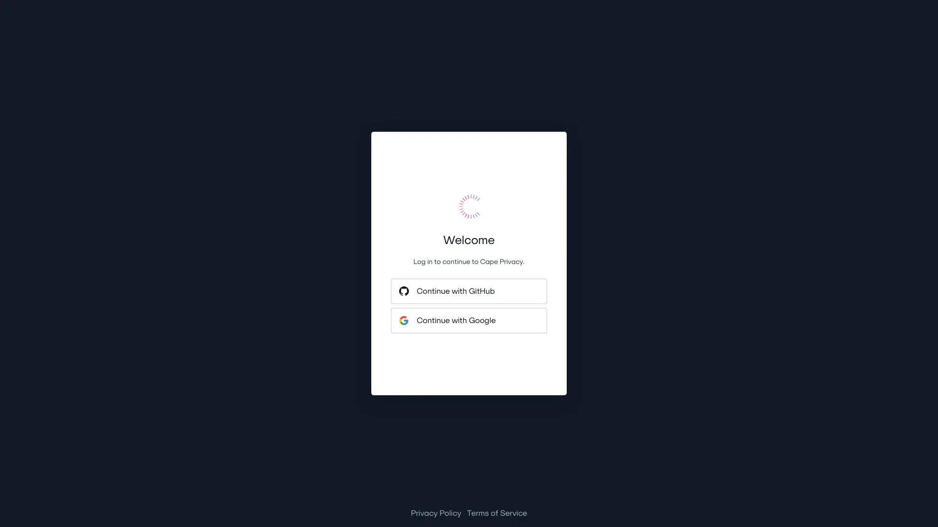 Cape隐私 screenshot