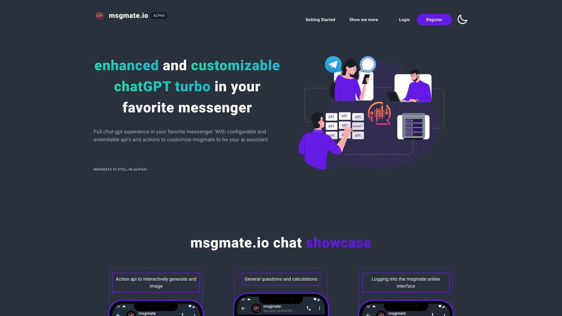 Msgmate screenshot