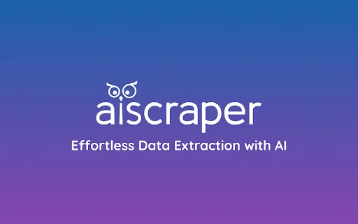 AIWeb Scraper screenshot