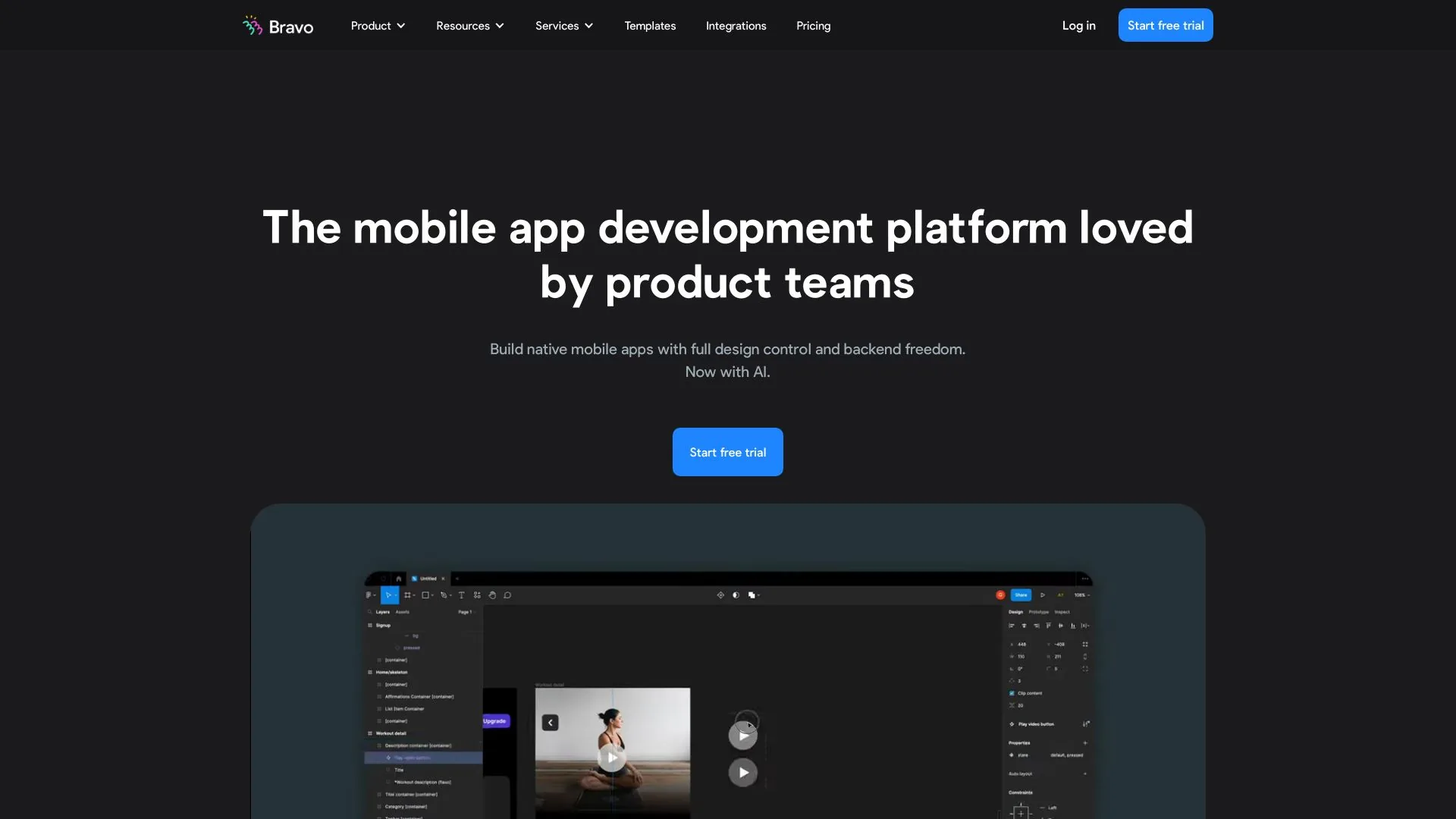 Bravo Studio screenshot