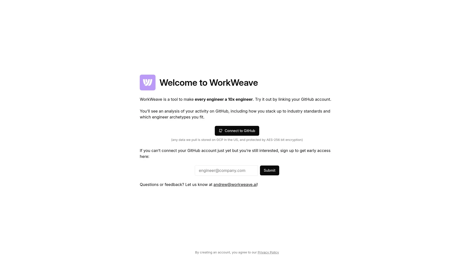 WorkWeave screenshot