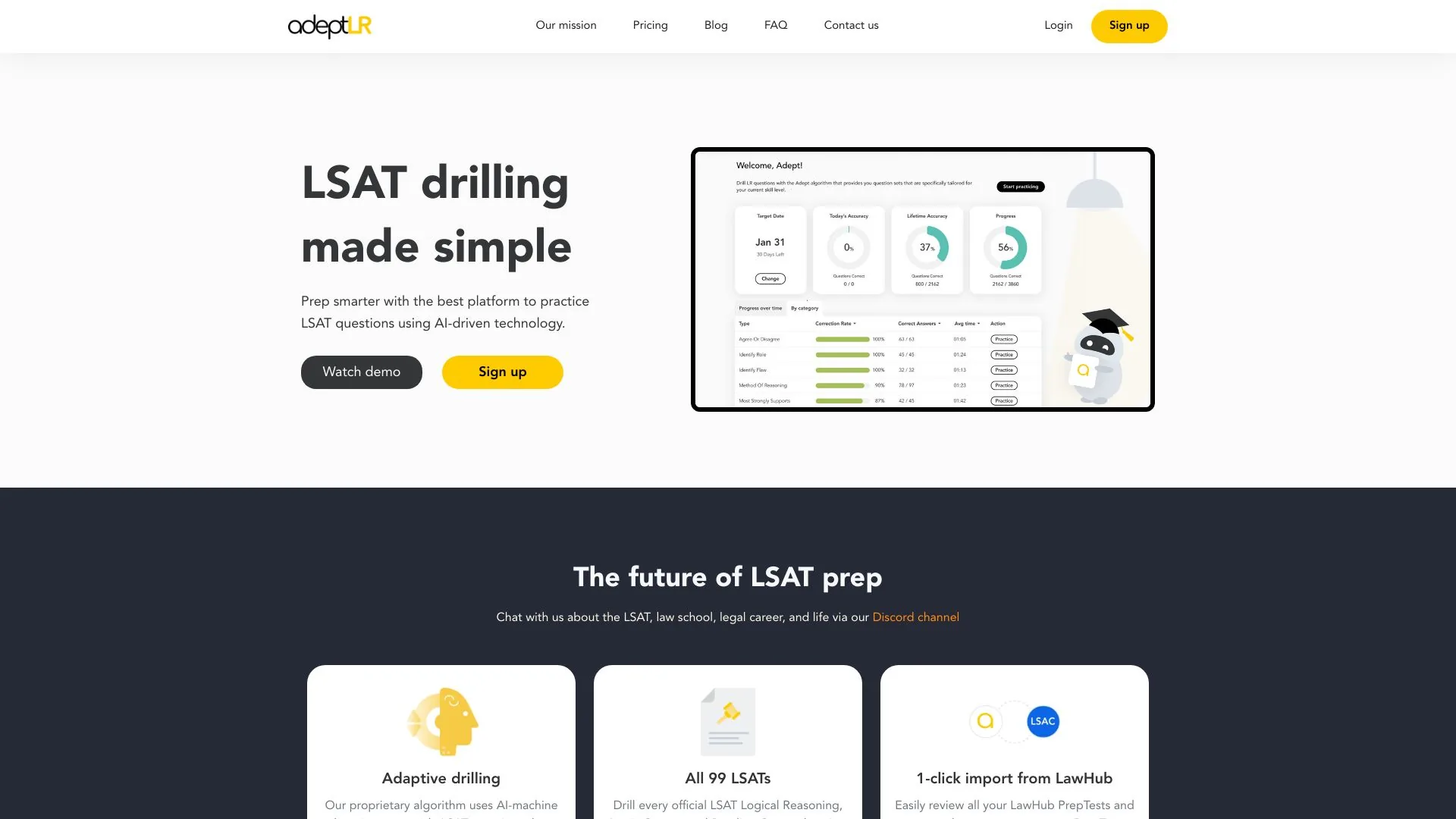 AdeptLR screenshot