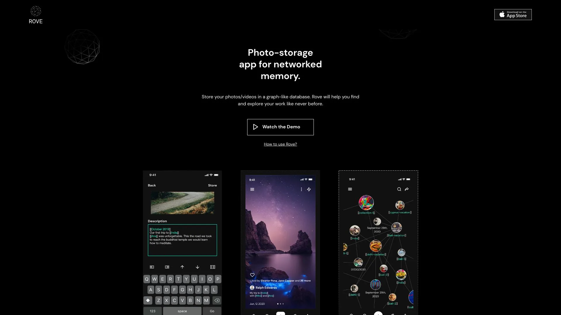 Rove screenshot
