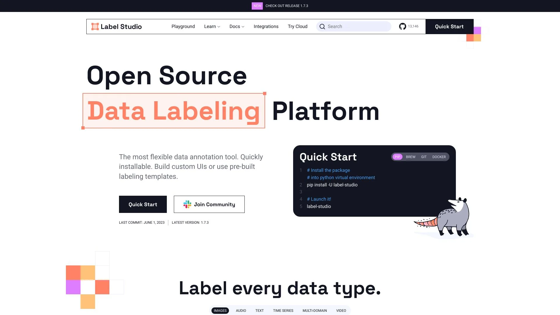 Label Studio screenshot