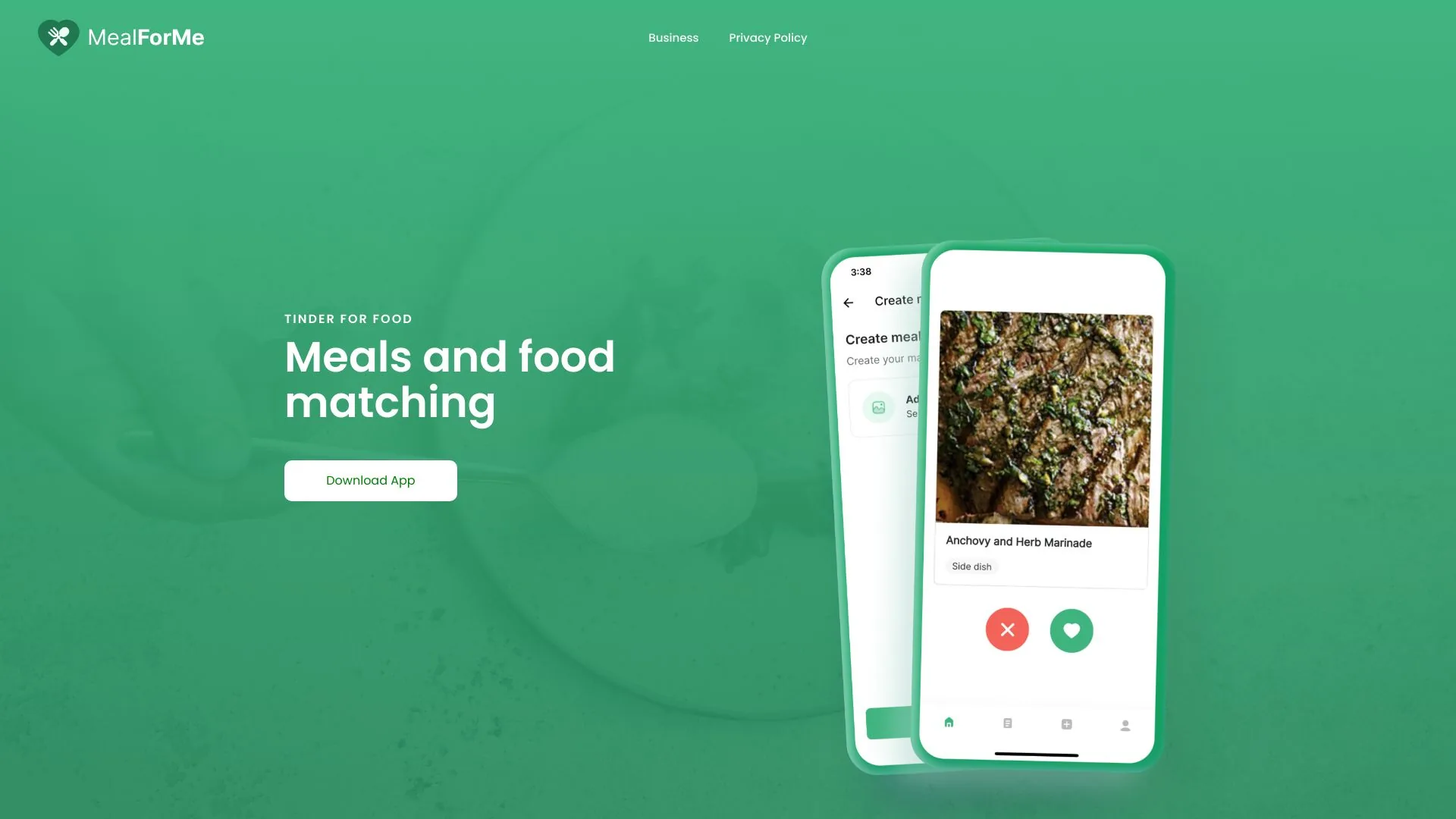 MealForMe screenshot