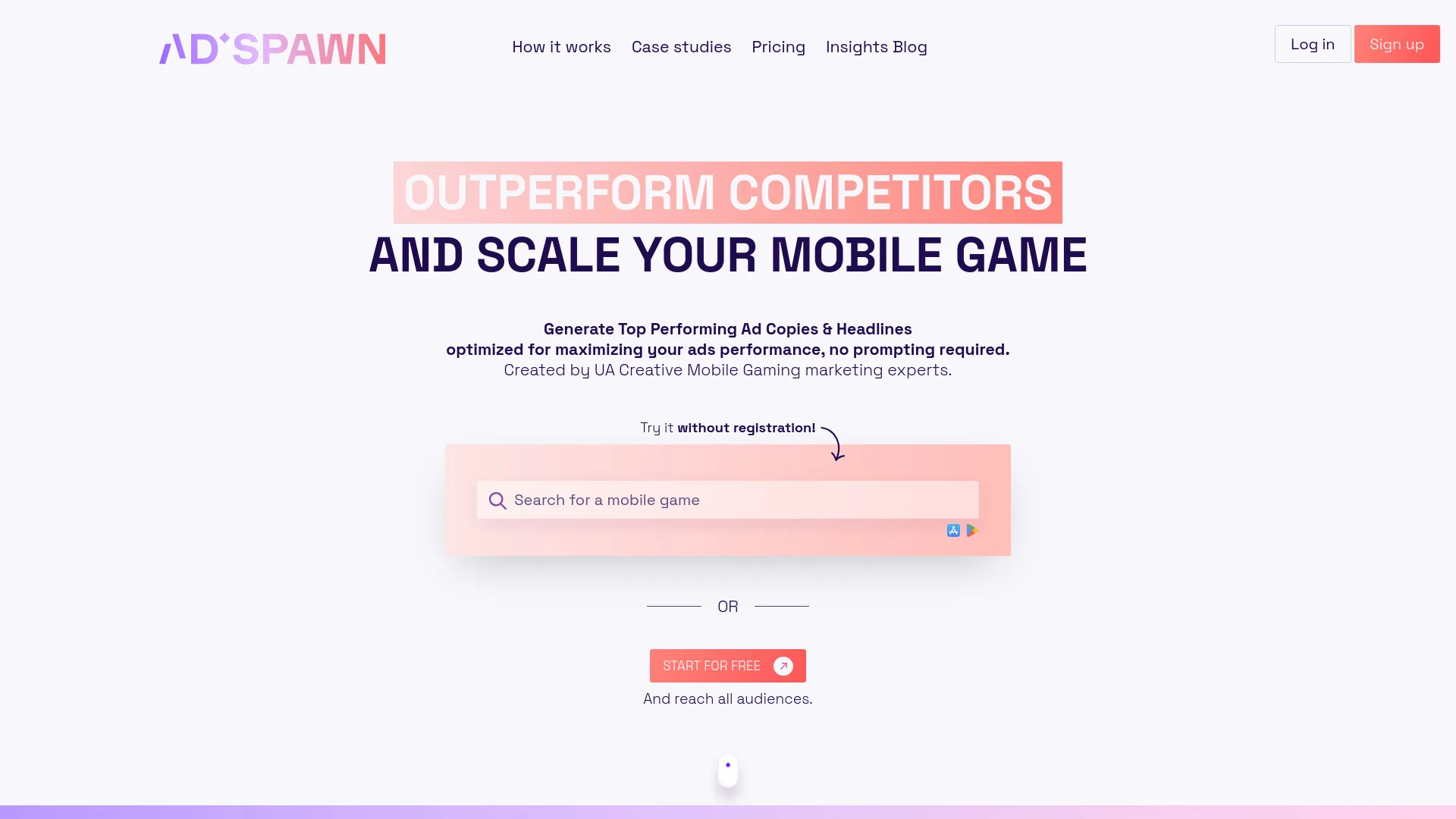 AdSpawn screenshot