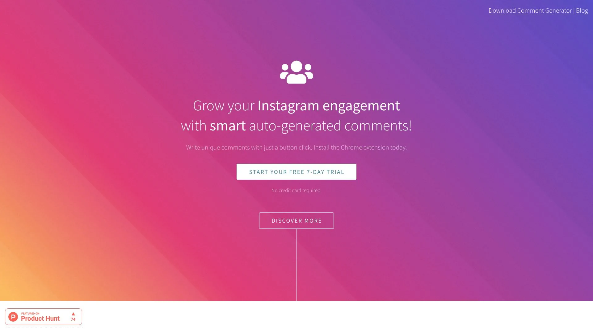 Instagram评论生成器 screenshot