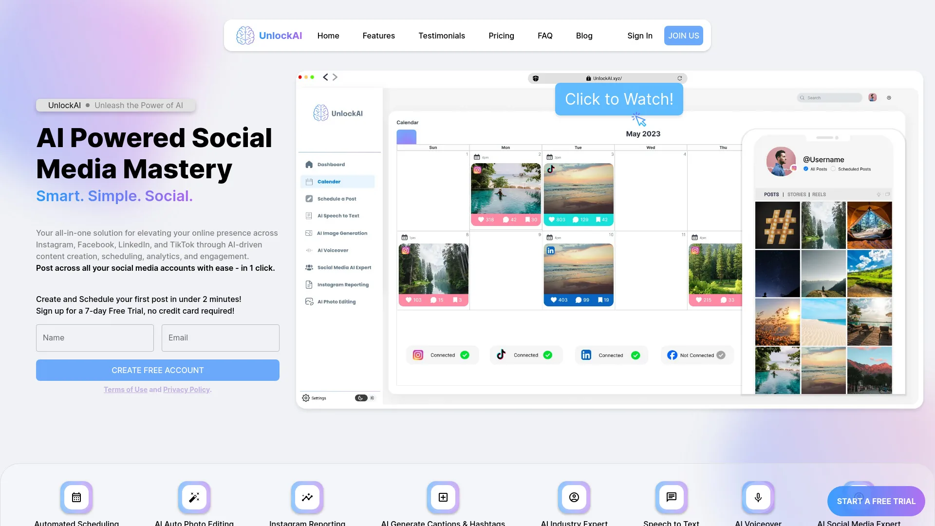 UnlockAI screenshot