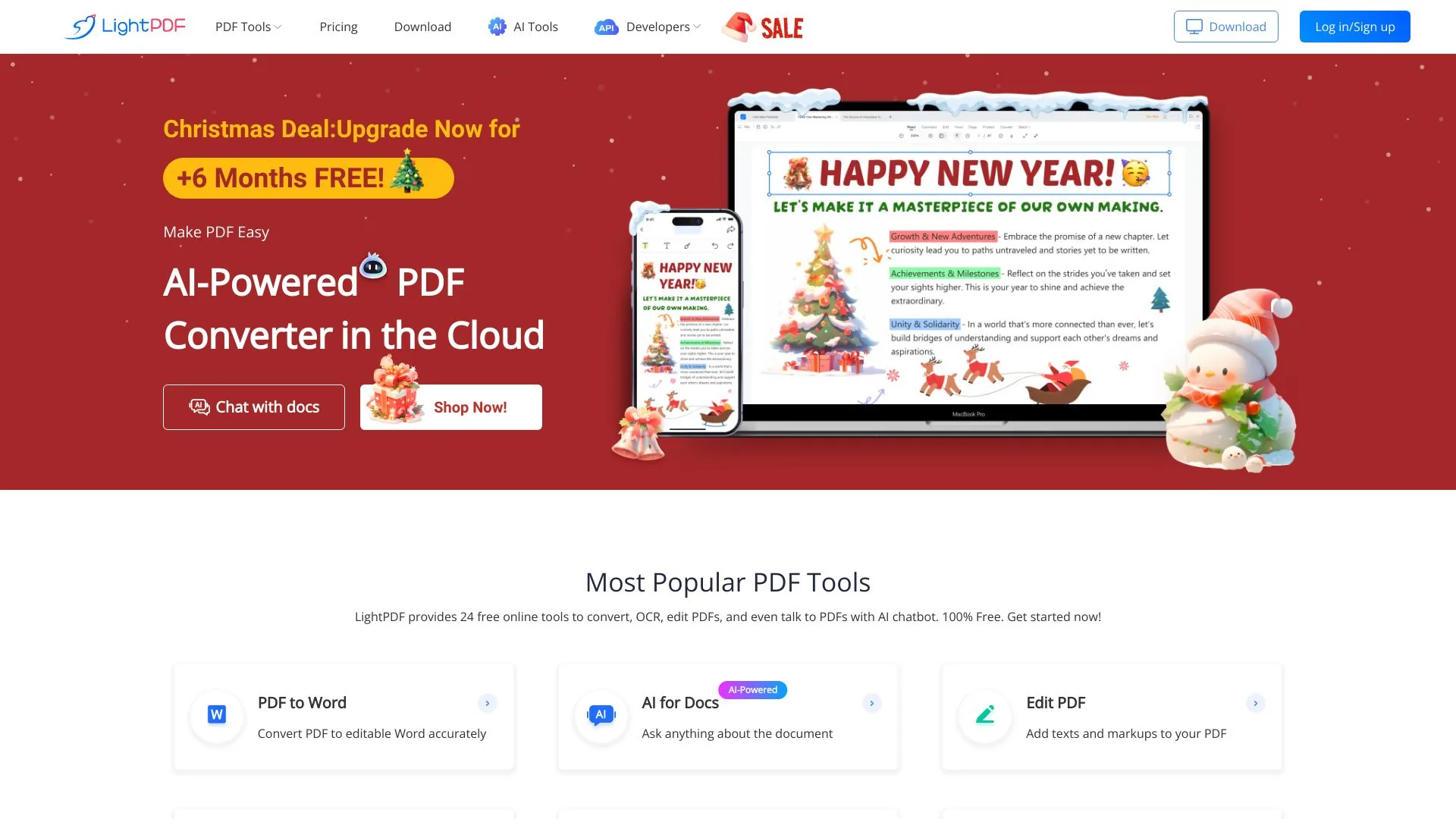 LightPDF screenshot