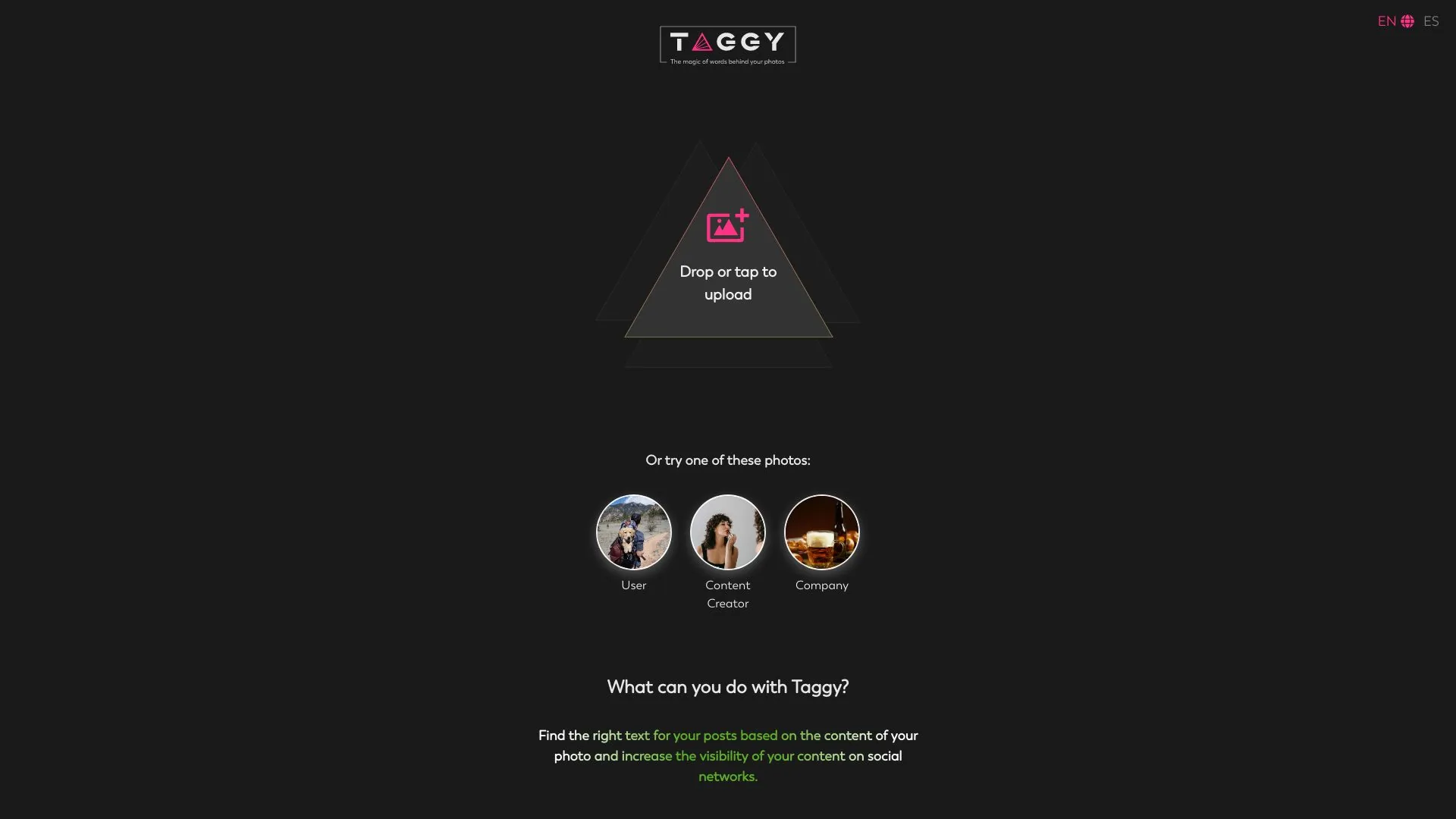 Taggy screenshot