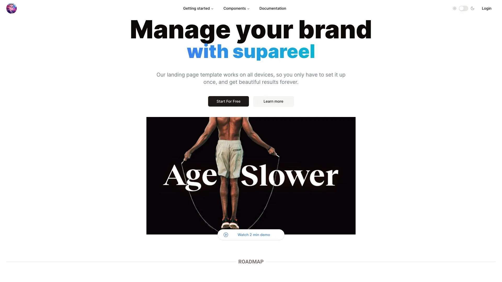 Supareel screenshot