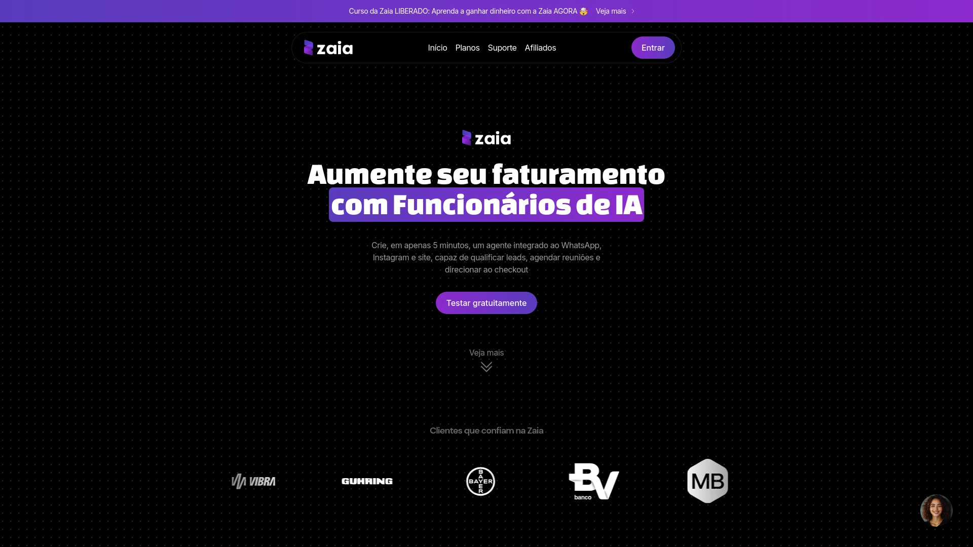 Zaia screenshot