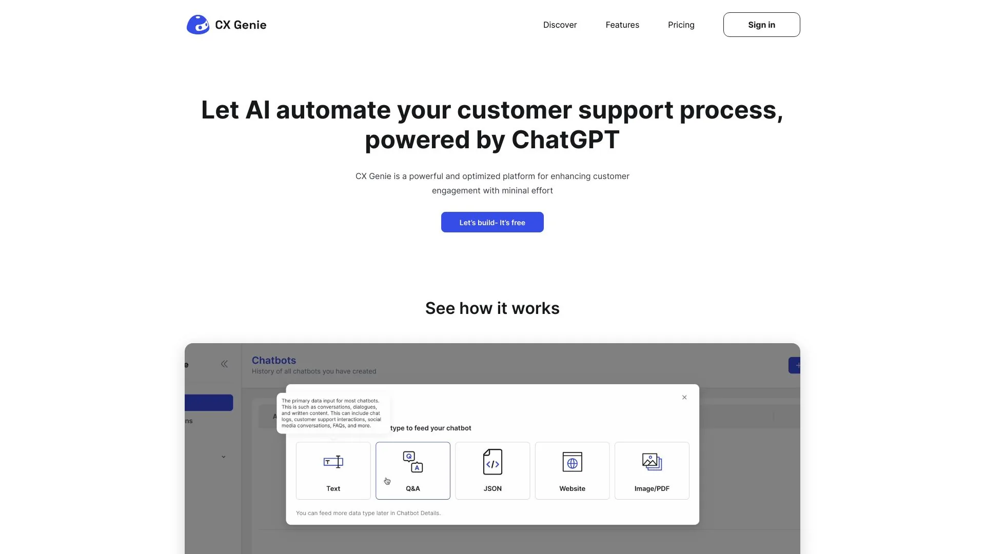 CXGenie screenshot
