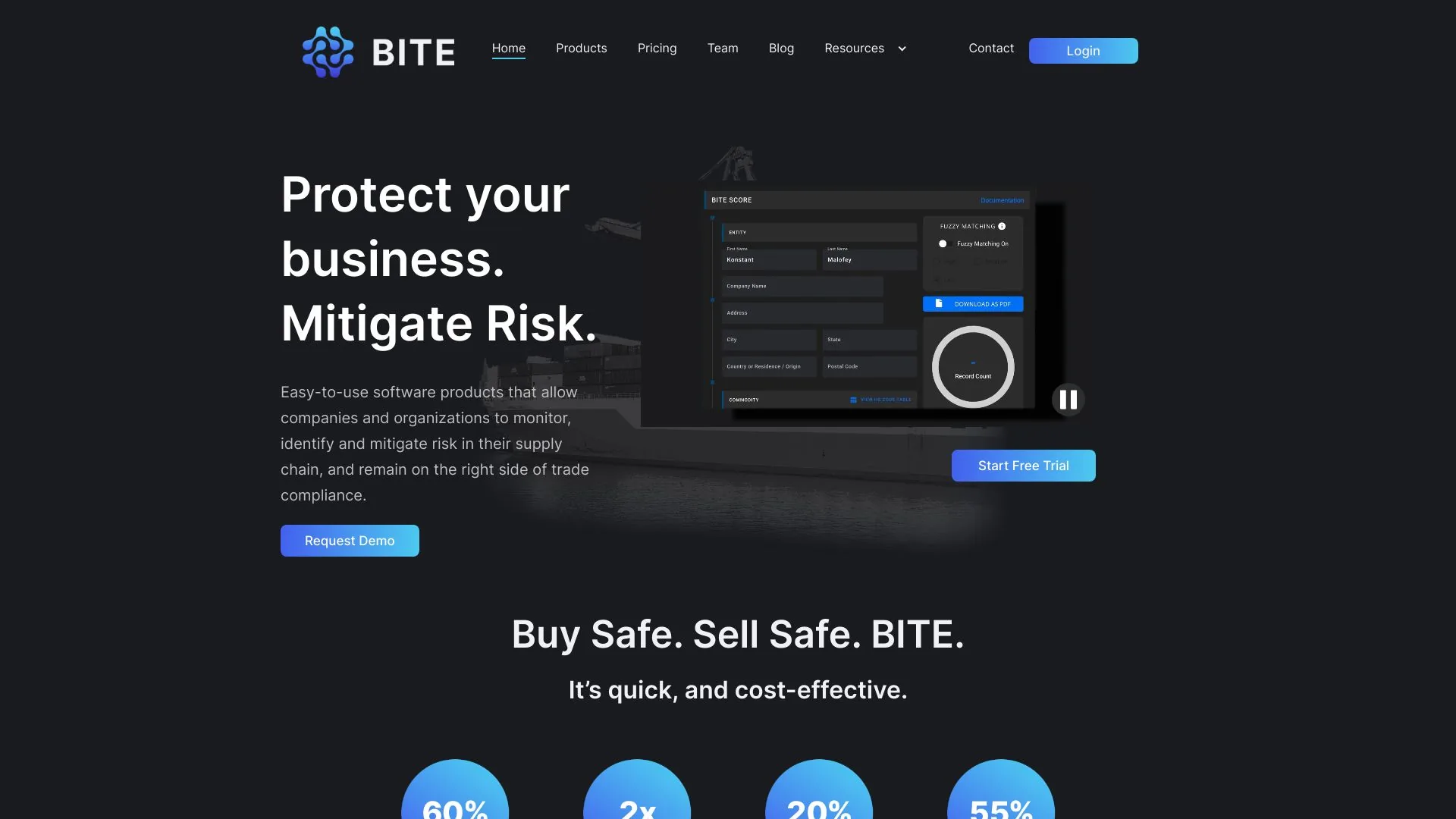 BITE screenshot