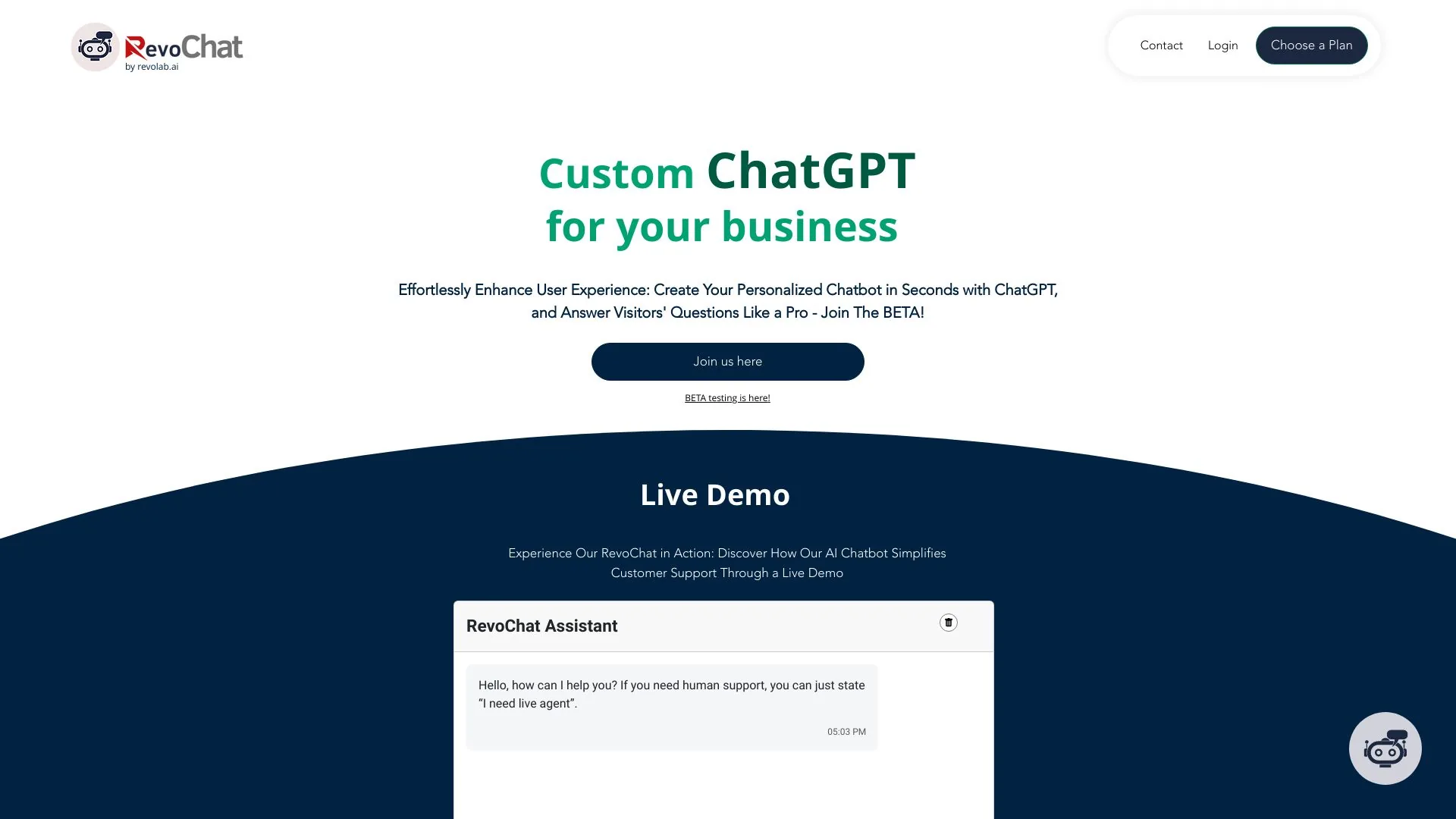 RevoChat screenshot