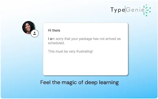 TypeGenie screenshot
