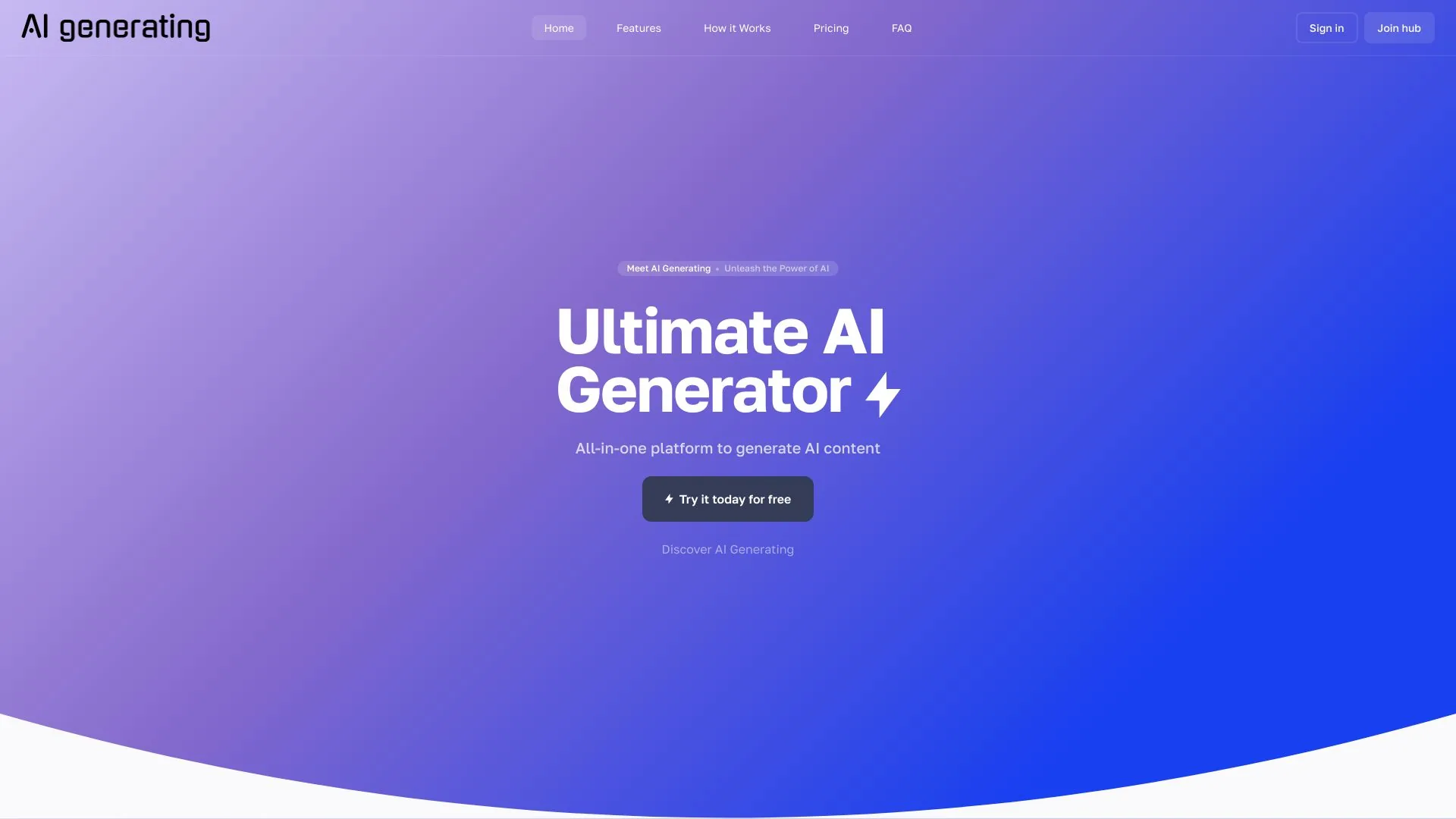 AI 生成器 screenshot