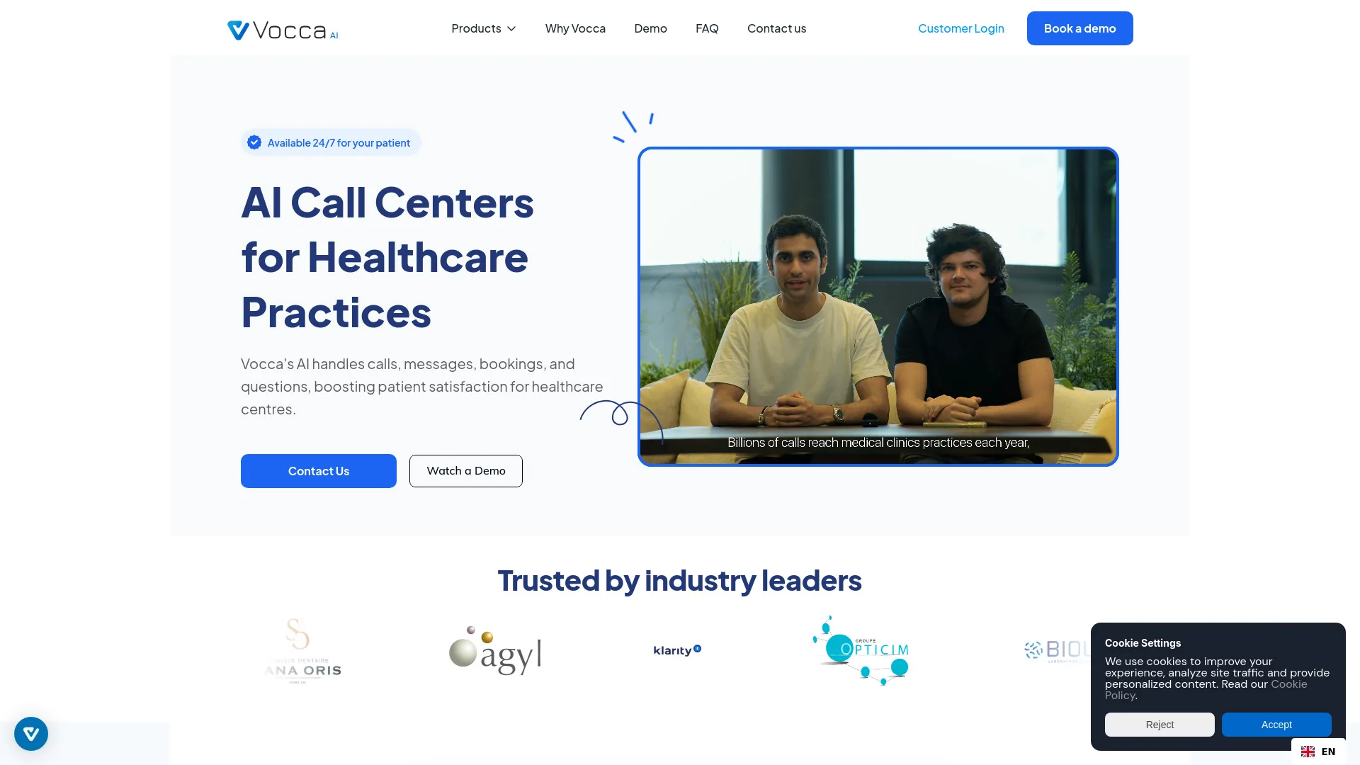Vocca screenshot